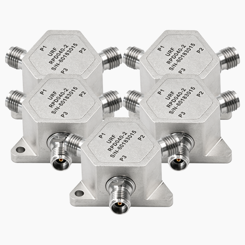 2-Way Resistive Power Divider, 2.92mm Female, DC to 40GHz, 5 Pack
