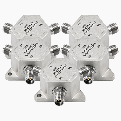 2-Way Resistive Power Divider, 2.92mm Female, DC to 40GHz, 5 Pack