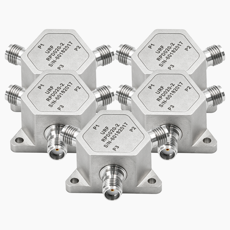 2-Way Resistive Power Divider, SMA Female, DC to 20GHz, 5 Pack