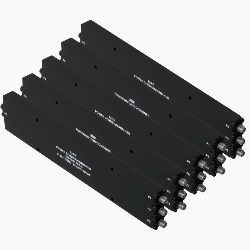 3-Way Power Divider/Combiner, SMA Female, 0.05 to 18GHz, 5 Pack