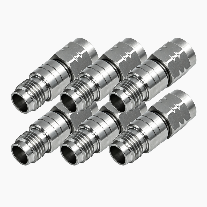 6dB Fixed RF Attenuator, 1.85mm Male to Female, DC to 67GHz, 1W, 6 Pack