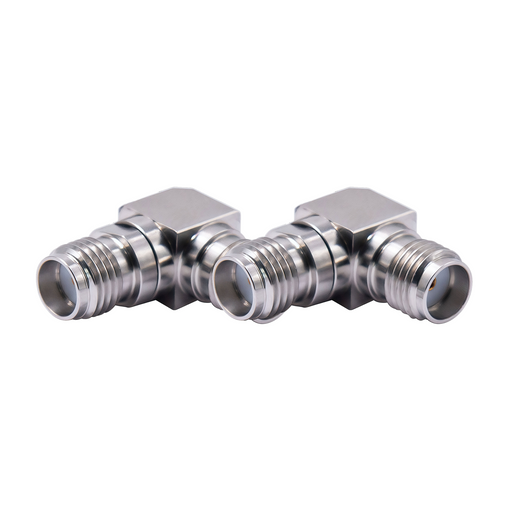 DC-18GHz SMA Female - SMA Female 90° Right Angle Adapter