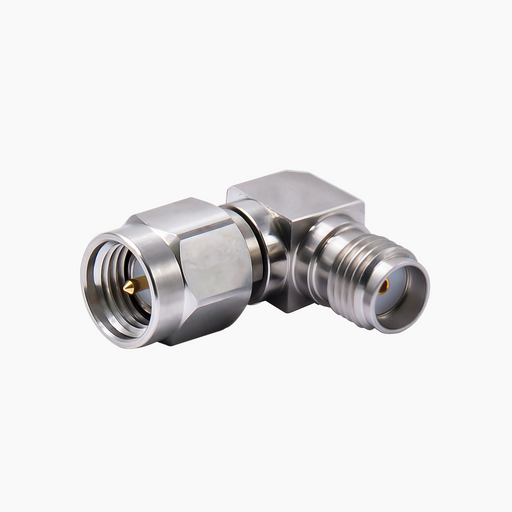 DC-18GHz SMA Male - SMA Female 90° Right Angle Adapter