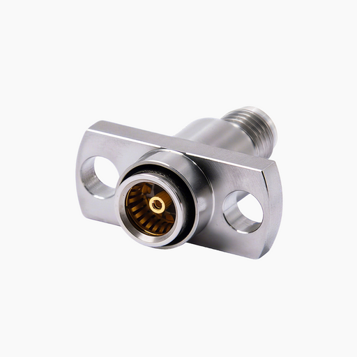 DC-18GHz SMA Female - BMA Female 2-Hole Flange Adapter