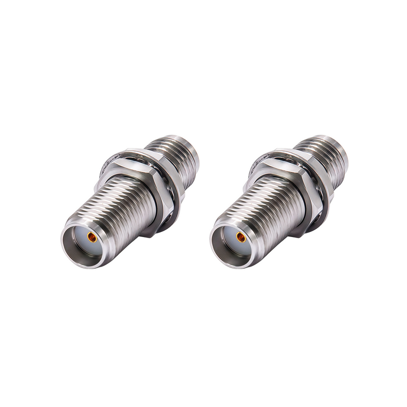 DC-27GHz SMA Female - SMA Female‬ ‭Bulkhead Adapter
