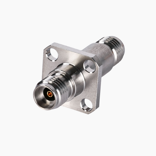 DC-40GHz 2.92mm Female - 2.92mm Female 4-Hole Flange Adapter