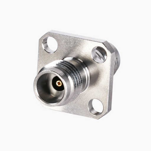 DC-50GHz 2.4mm Female - 2.4mm Female 4-Hole Flange Adapter