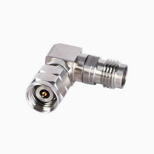 DC-50GHz 2.4mm Male - 2.4mm Female 90° Right Angle Adapter