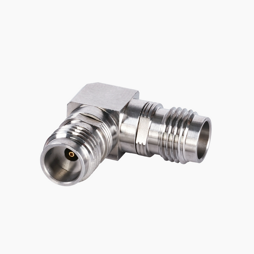 DC-67GHz 1.85mm Female - 1.85mm Female 90° Right Angle Adapter