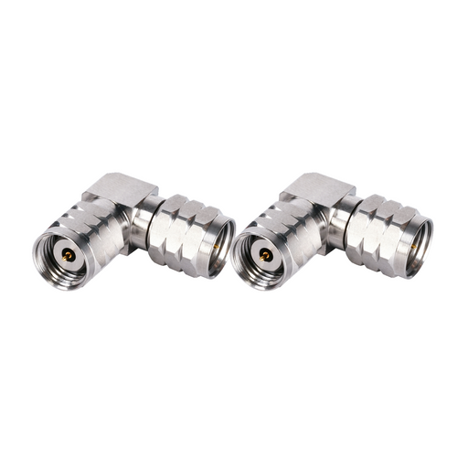 DC-67GHz 1.85mm Male - 1.85mm Male 90° Right Angle Adapter