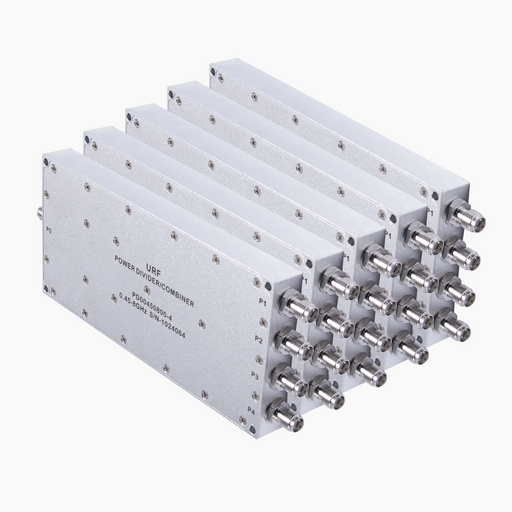4-Way Power Divider/Combiner, 0.45-8GHz, SMA Female