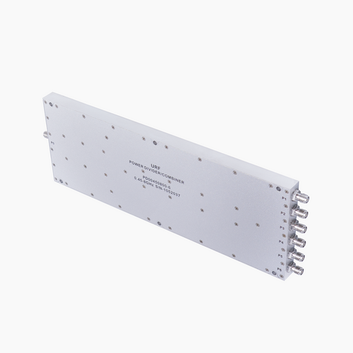 6-Way Power Divider/Combiner, 0.45-8GHz, SMA Female