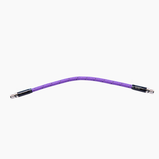 DC-110GHz 8" Armoured Flexible Low-Loss Test Cable, 1.0mm Male-Male