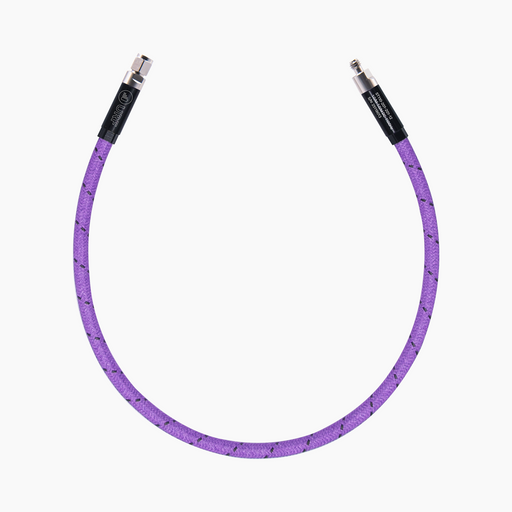 DC-110GHz 12" Armoured Flexible Low-Loss Test Cable, 1.0mm Male-Female