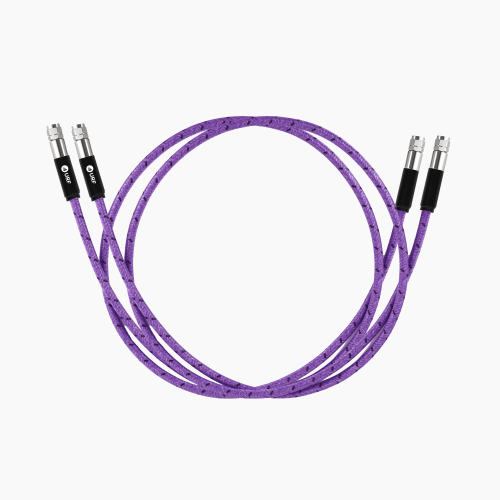 DC-50GHz 36" Armoured Flexible Low-Loss Test Cable, 2.4mm Male-Male